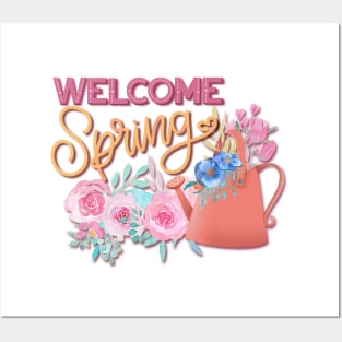 Welcome spring Posters and Art